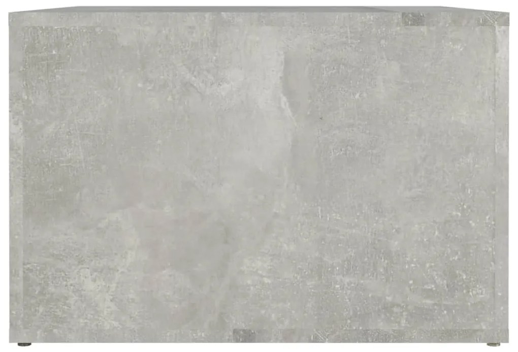 vidaXL Κομοδίνο Γκρι Σκυρ. 57x55x36 εκ. από Επεξεργασμένο Ξύλο