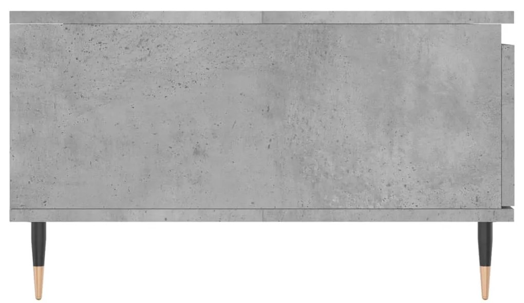vidaXL Τραπεζάκι Σαλονιού Γκρι Σκυρ. 90x60x35 εκ. Επεξεργασμένο Ξύλο