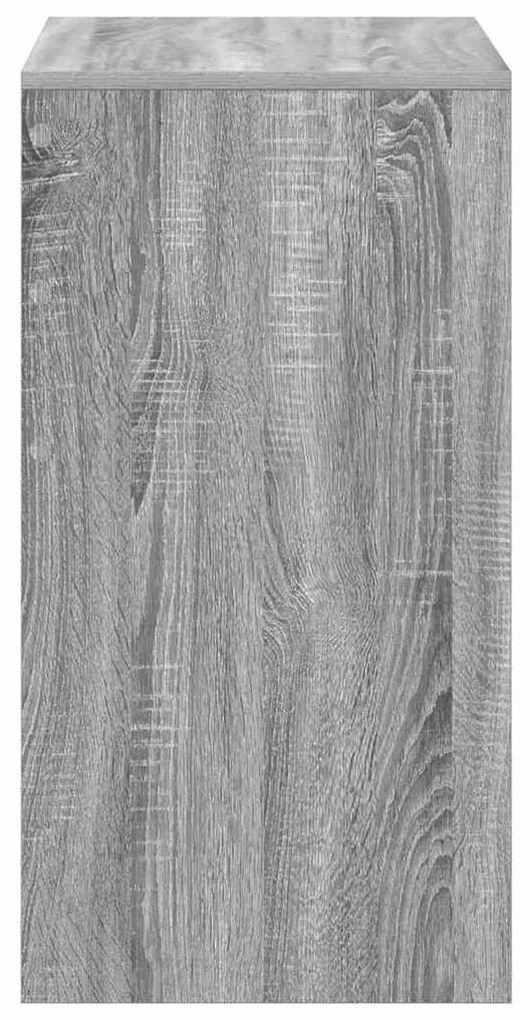 vidaXL Γραφείο Γκρι sonoma 60 x 40 x 76 εκ. Επεξεργασμένο ξύλο