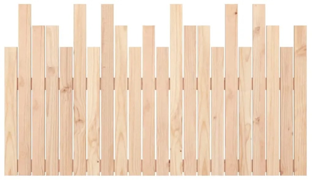 vidaXL Κεφαλάρι Επιτοίχιο 140x3x80 εκ. από Μασίφ Ξύλο Πεύκου