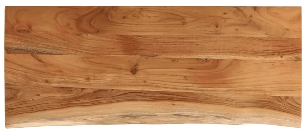 vidaXL Πάγκος Μπάνιου Ορθογώνιος 140x60x2,5 εκ. από Μασίφ Ξύλο Ακακίας