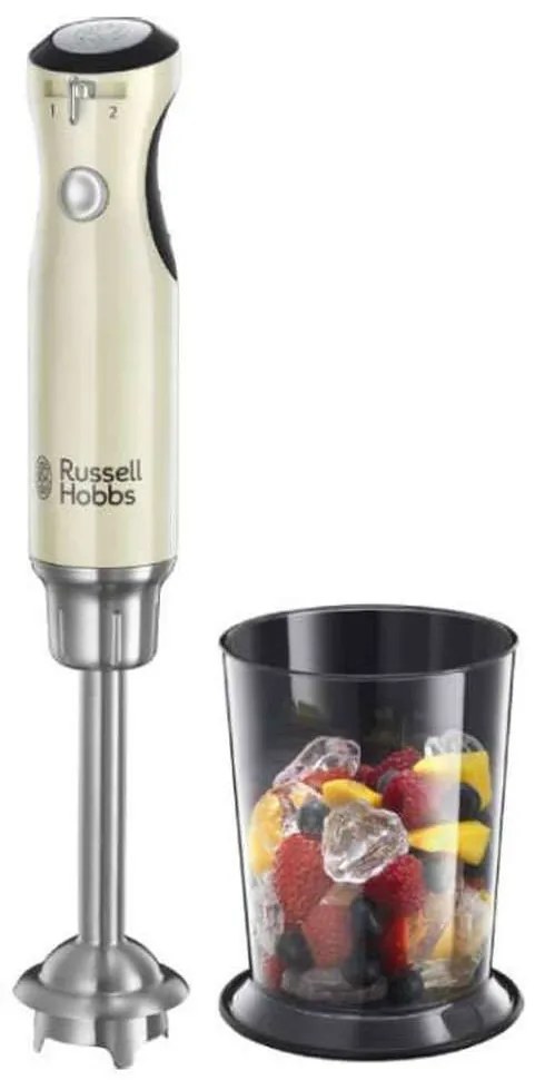 Ραβδομπλέντερ Retro 25232-56 700W Cream Russell Hobbs Ανοξείδωτο Ατσάλι