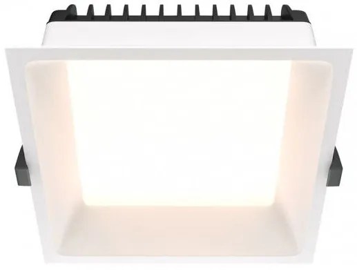 Χωνευτό Σποτ Οροφής Okno LED 18W 4000K Λευκό DL054-18W4K-W MAYTONI DL054-18W4K-W Λευκό