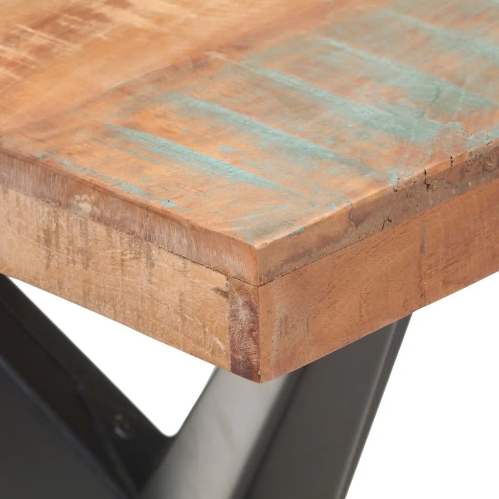 vidaXL Τραπεζαρία 120 x 60 x 76 εκ. από Μασίφ Ανακυκλωμένο Ξύλο