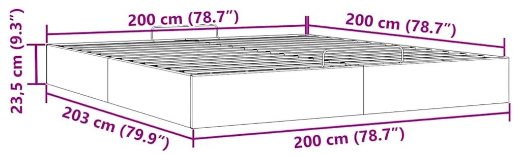 ΟΘΩΜΑΝΙΚΟ ΚΡΕΒΑΤΙ ΧΩΡΙΣ ΣΤΡΩΜΑ CAPPUCINO 80X200 CM FAUX LEATHER 3310823