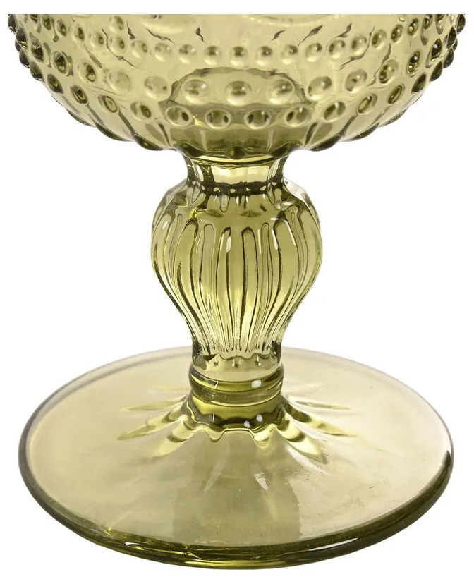 Σετ Ποτηριών Home ESPRIT Πράσινο Κρυστάλλινο 265 ml (x6)