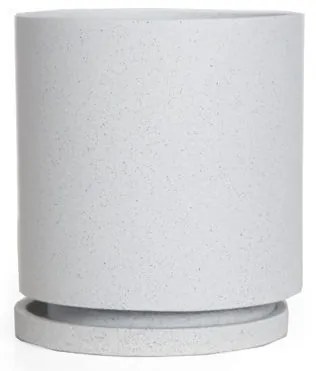 Planter Tranta White (14x14x16) Soulworks 0800015