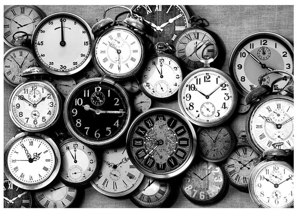 Φωτοταπετσαρία - Retro Clocks 100x70