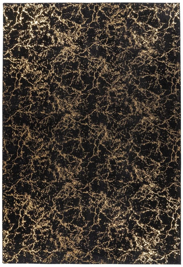 Χαλί Bijou 225 Black-Gold Me Gusta 200X290cm