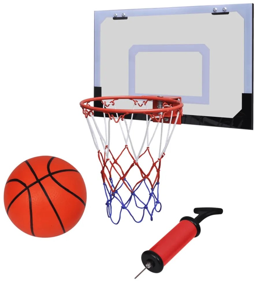 Μίνι μπασκέτα Σετ στεφάνι με μπάλα και τρόμπα