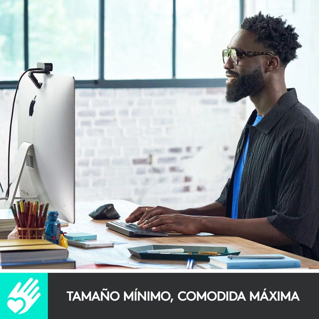 Πληκτρολόγιο Logitech MX Keys Mini Γκρι Ασημί Ισπανικό Qwerty QWERTY