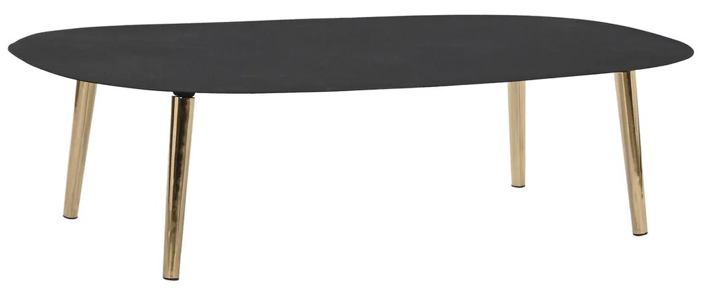 Τραπεζάκι Καφέ DKD Home Decor 122 x 60 x 30 cm Αλουμίνιο Σίδερο