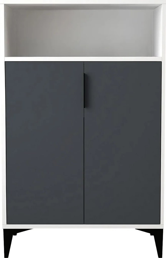 Ντουλάπι Λευκό / Ανθρακί AETAL 72x36.5x12