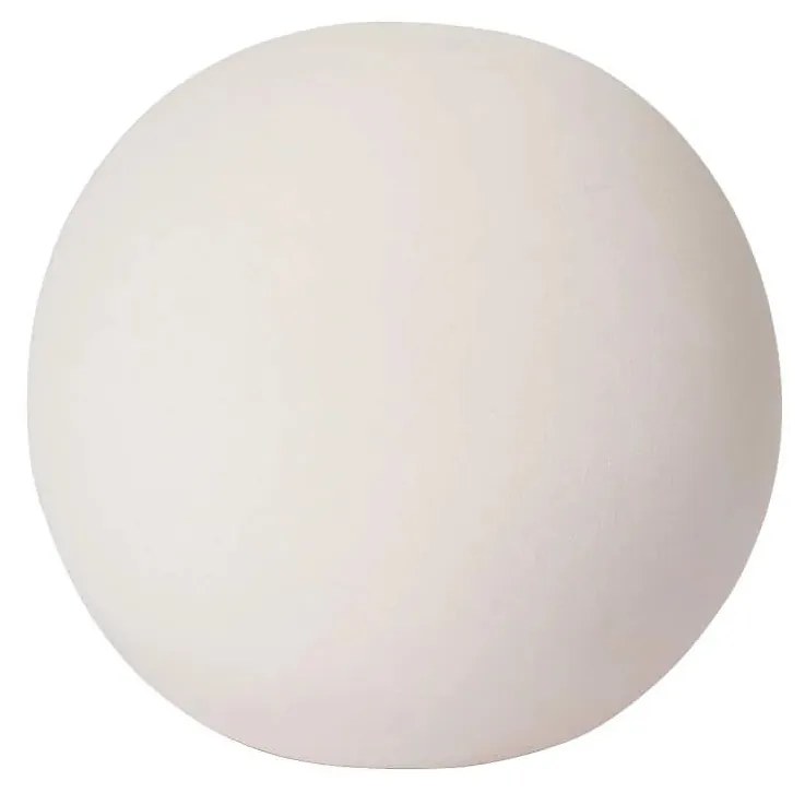 Γλυπτο Globe Small Υπόλευκο Ø18XH17CM KRISTINA DAM studio
