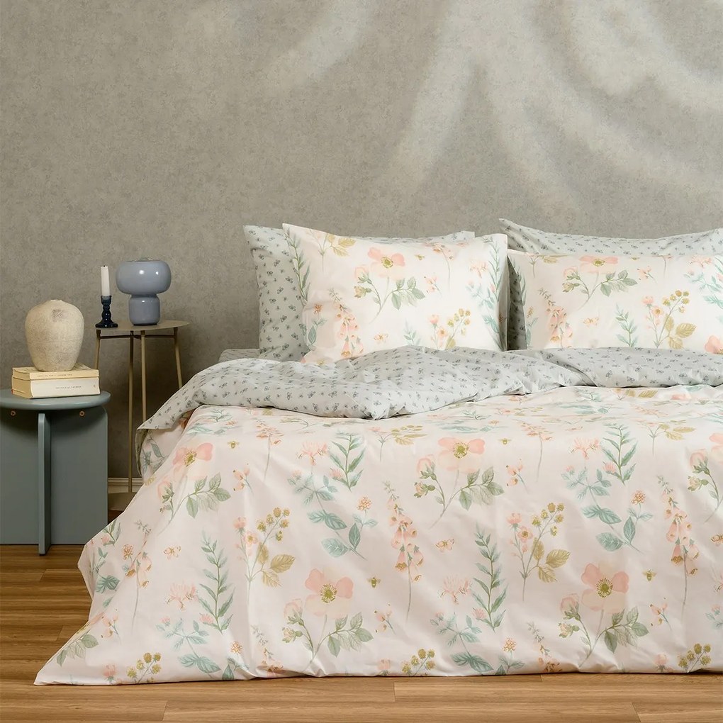 ΣΕΤ ΣΕΝΤΟΝΙΑ ΥΠΕΡΔΙΠΛΑ (Λ) DOLORES PASTEL CASUAL LINE (160Χ200+32) - MELINEN