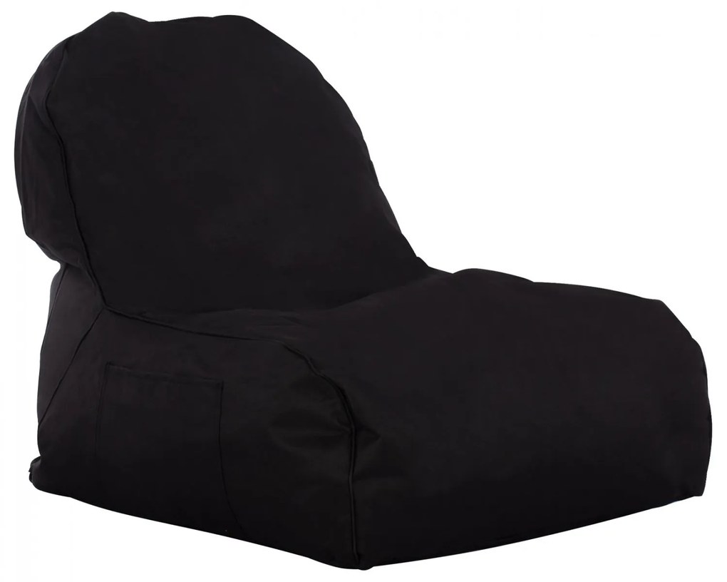 Πουφ - Πολυθρόνα CLOUD Αδιάβροχο σε Μαύρο με UV PROTECTION 81x78x73εκ. 81x78x73 εκ.