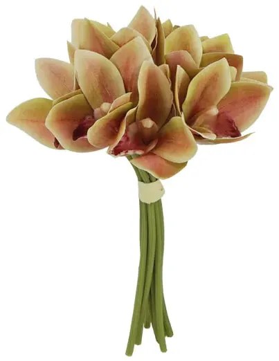 MarHome ΜΠΟΥΚΕΤΟ ΚΑΦΕ ΟΡΧΙΔΕΑ REAL TOUCH Χ8 Υ25cm 24/240ΚΙΒ 00-2672-2