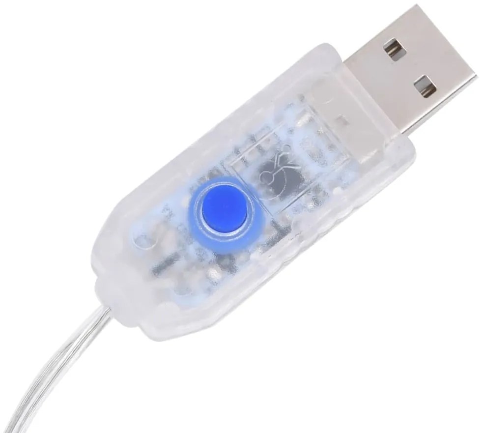 vidaXL Τάρανδοι Χριστουγεννιάτικοι Φωτιζόμενοι 3 τεμ. με 229 LED