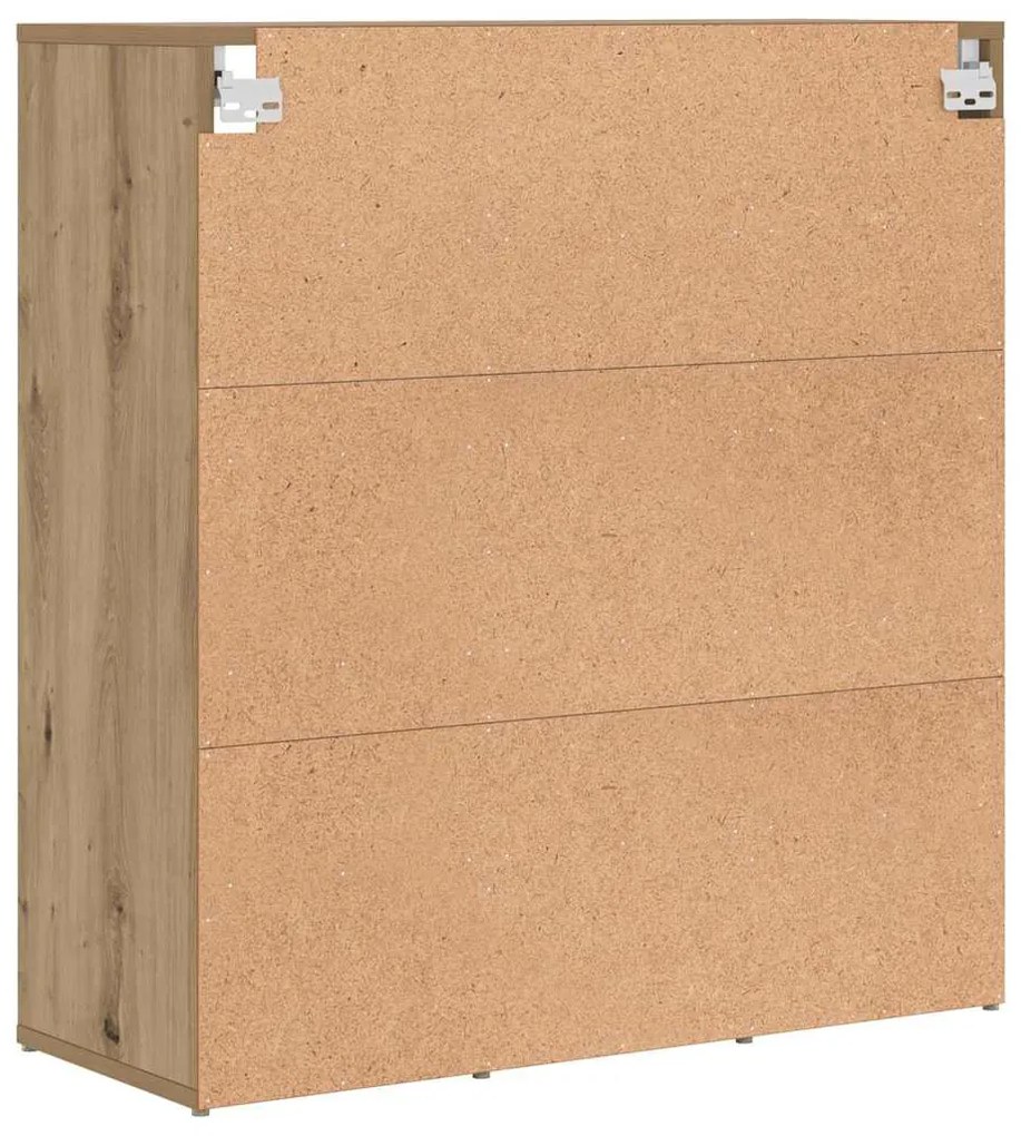 vidaXL Ντουλάπα Παπουτσιών με ράφι Artisan Oak 77,5 x 30 x 83,5 εκ.