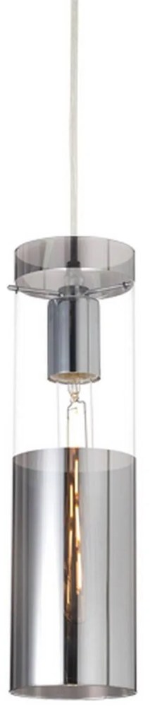 Φωτιστικό Οροφής V371971PCH Chrome Metal, Glass