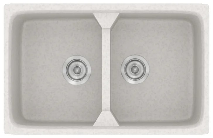 Sanitec Classic 318 Metallic Ice Νεροχύτης