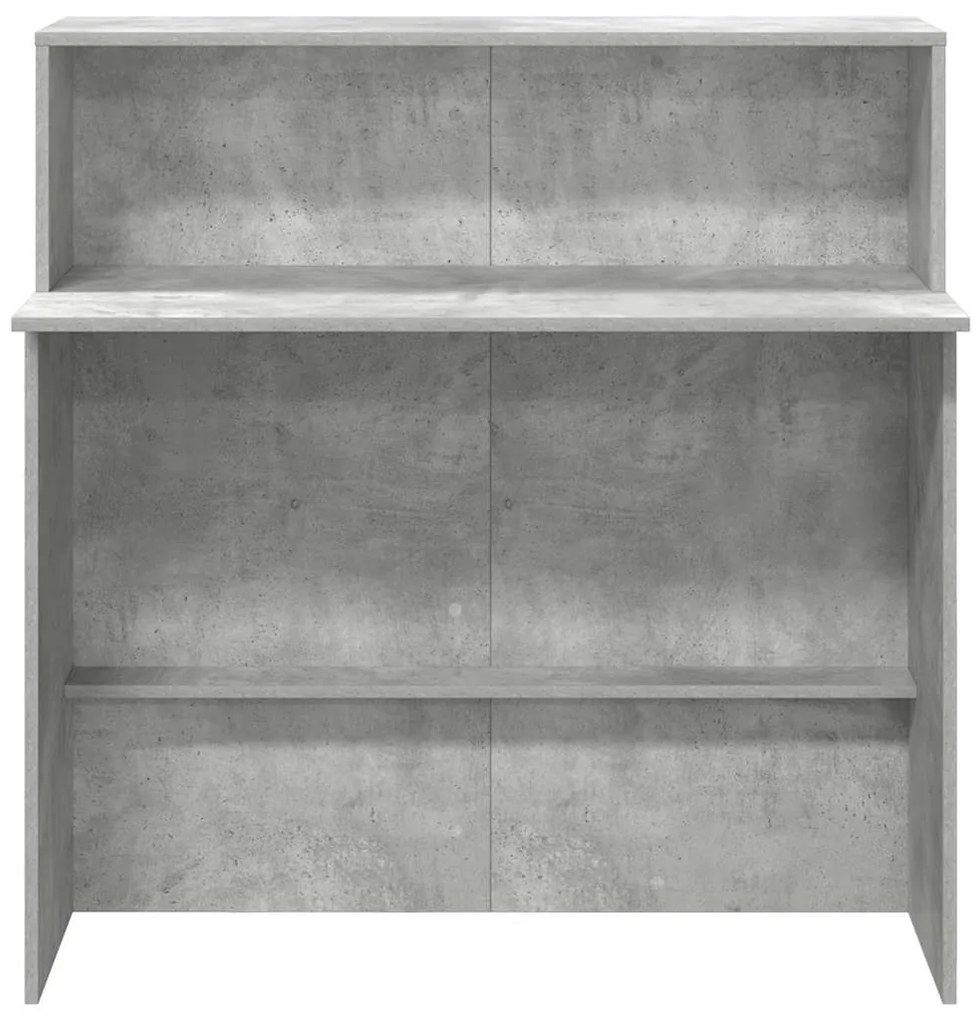 vidaXL Γραφείο υποδοχής 100x50x103,5 εκ. Επεξεργασμένο Ξύλο