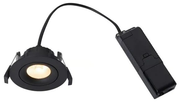 Χωνευτό Σποτ Οροφής Downlight Μπάνιου LED 8W IP44 2700K Aliki Nordlux-2310320003-Μαύρο 2310320003