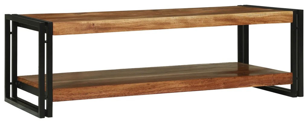 vidaXL Τραπεζάκι Καφέ 120x50x38 cm Μασίφ Ξύλο Ακακίας