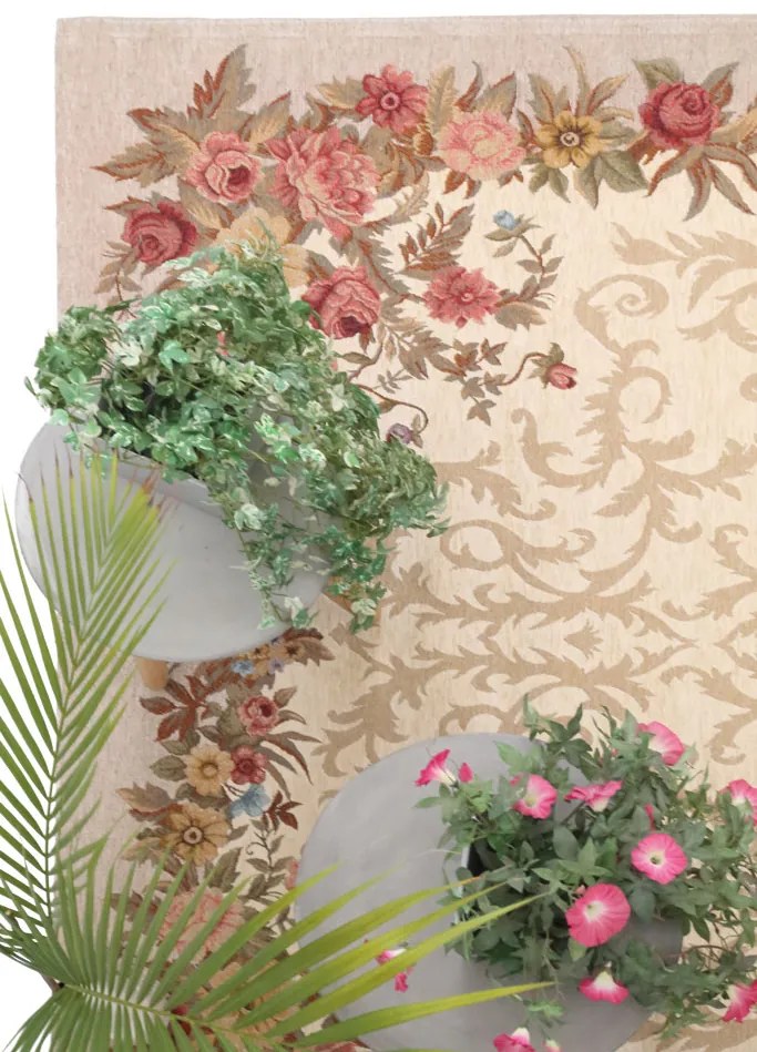 Χαλί Canvas Aubuson 822 J Royal Carpet - 60 x 90 cm - 16CAN822J.060090 - 16CAN822J.060090