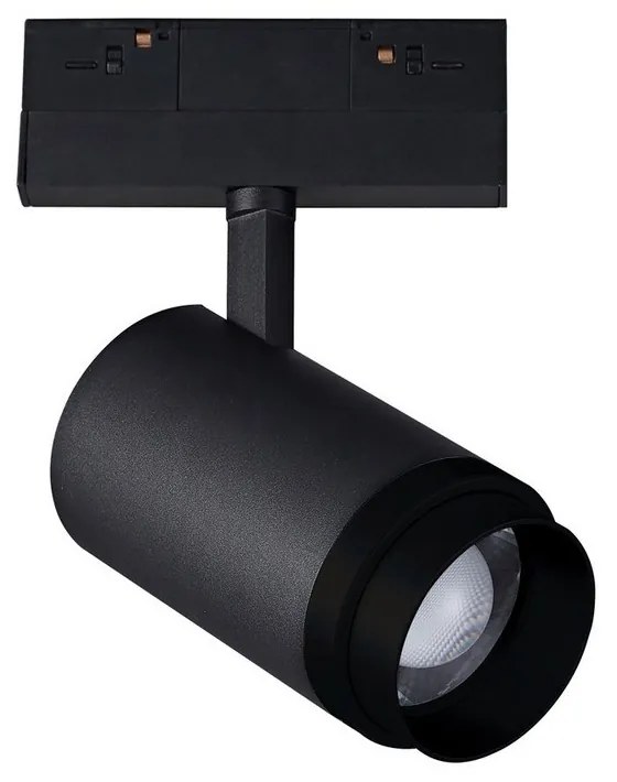 Σποτ Μαγνητικής Ράγας Kona VK/04381/B/ZM/DALI 48V LED 25W 3000K 2639lm Zoom 15°-60° CRI>90 IP20 Dimmable Dali Black VKLed