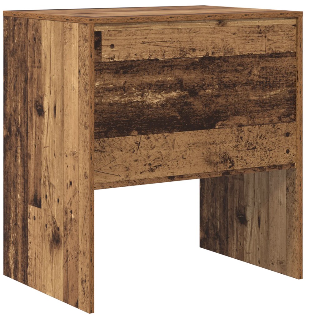 vidaXL Γραφείο Γραφής Παλιό ξύλο MDF 70 x 50 x 76 εκ. Απλό