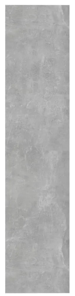 vidaXL Βιβλιοθήκη/Διαχωρ. Χώρου Γκρι Σκ. 60x30x135 εκ Επεξεργ. Ξύλο