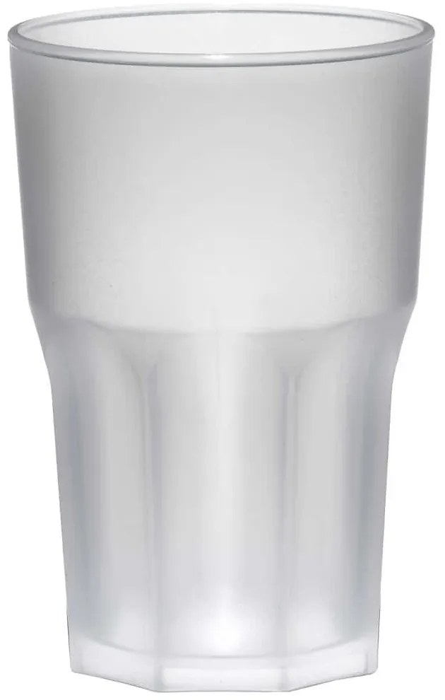 Ποτήρι Πισίνας Για Νερό Granity Frost FM-62 Φ8,3x12cm 400ml Frost Clear Bar&amp;Wine Πολυπροπυλένιο