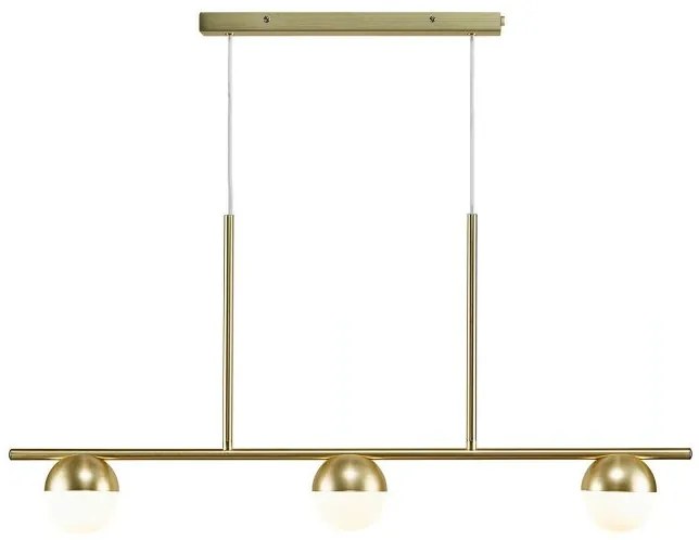 Κρεμαστό Φωτιστικό Οροφής 3xG9 5W IP20 Contina Nordlux-2010953035-Ορείχαλκος 2010953035