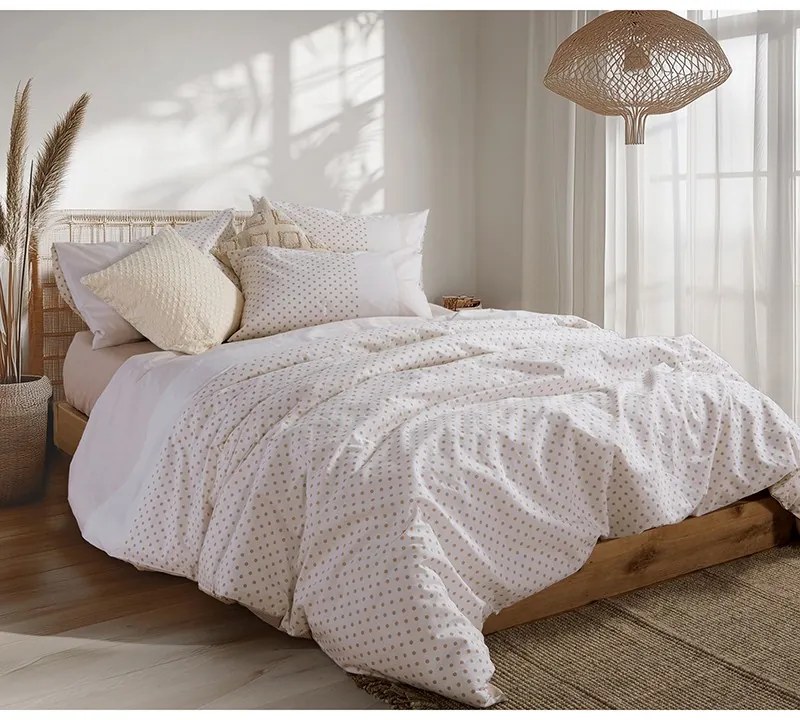 Σετ Σεντόνια Υπέρδιπλα 240x270 Donter Beige 5205495607306