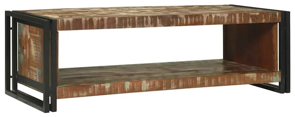 vidaXL Τραπεζάκι σαλονιού 120 x 50 x 38 εκ Μασίφ ανακυκλωμένο ξύλο