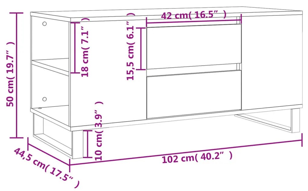 ΤΡΑΠΕΖΑΚΙ ΣΑΛΟΝΙΟΥ ΚΑΠΝΙΣΤΗ ΔΡΥΣ 102X44,5X50 ΕΚ. ΕΠΕΞΕΡΓ. ΞΥΛΟ 831009