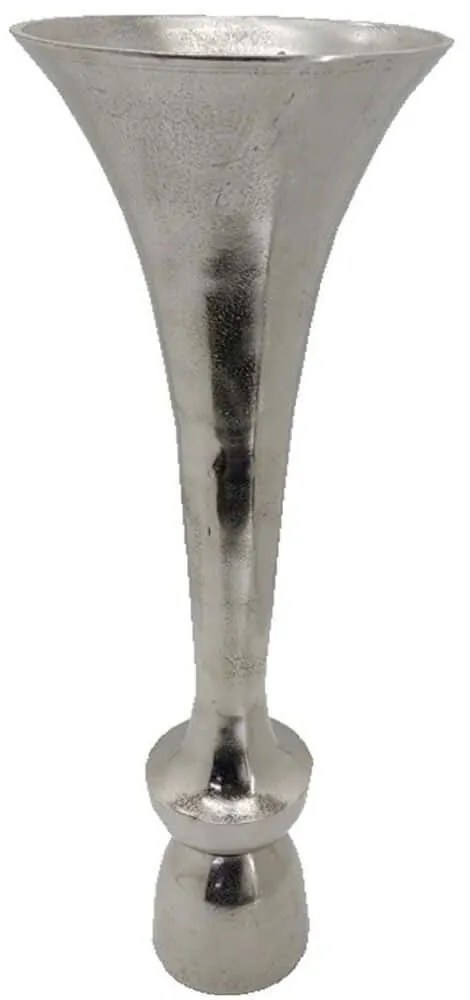 Βάζο Luxor 029027 26x26x79cm Nickel Αλουμίνιο