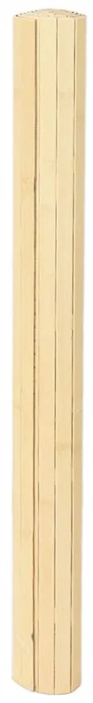 vidaXL Χαλί Ορθογώνιο Ανοιχτό Φυσικό 80 x 300 εκ. Μπαμπού