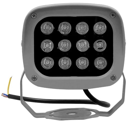 LED Προβολέας Αρχιτεκτονικού Φωτισμού 12W CREE 230v 1440lm Δέσμης 10° Μοιρών Αδιάβροχος IP67 Μπλε GloboStar 05019