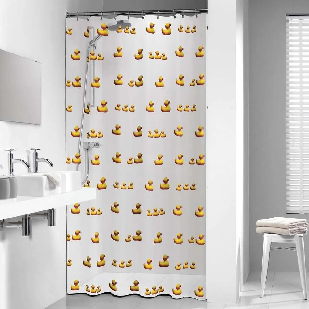 Κουρτίνα Μπάνιου Duckling Yellow Sealskin 180Πx200Υ PEVA