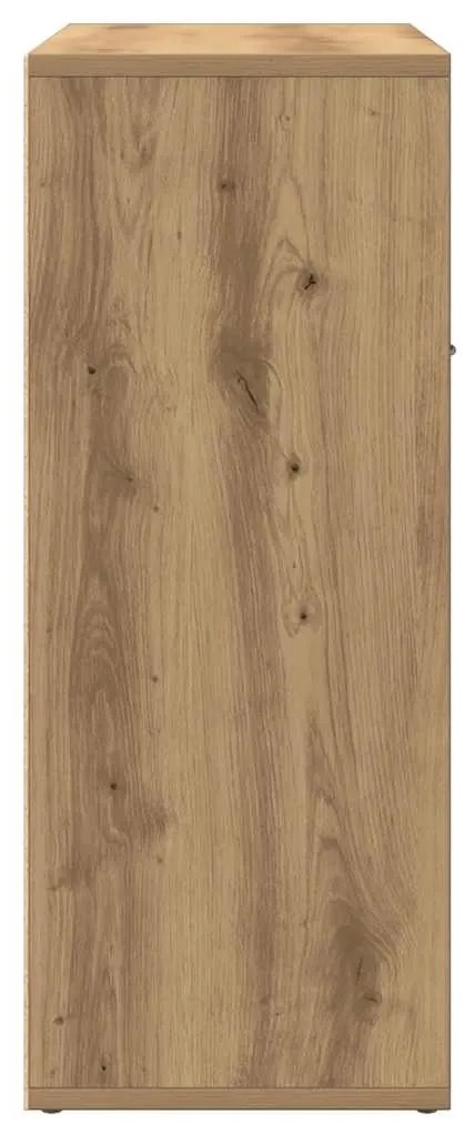 vidaXL Sideboard Artisan Oak 60x30x75 cm Κατασκευασμένο ξύλο