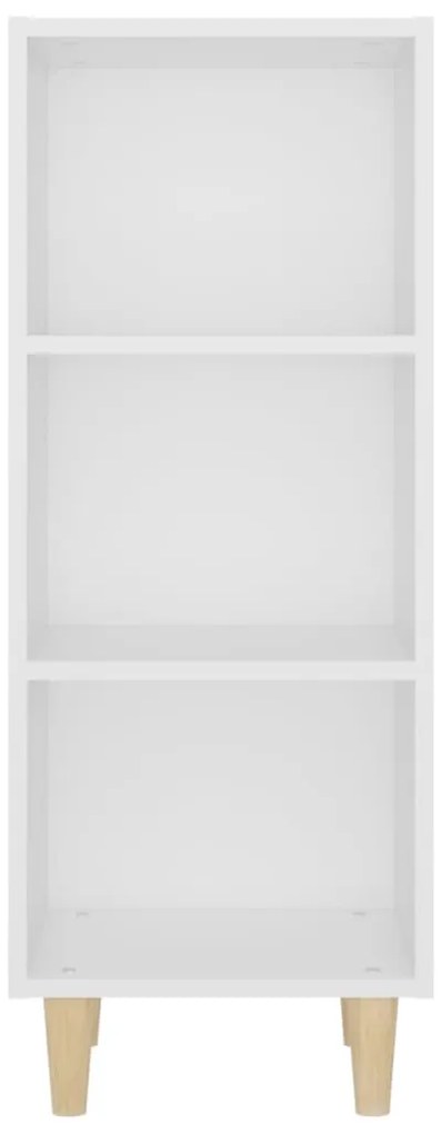 vidaXL Ντουλάπι Λευκό 34,5x32,5x90 εκ. από Επεξεργασμένο Ξύλο