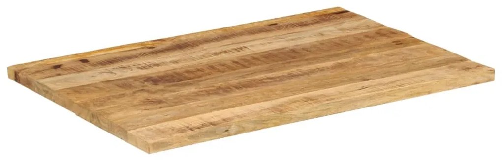 vidaXL Επιφάνεια Τραπεζιού 25-27 χιλ. 90x60 εκ. από Μασίφ Ξύλο Μάνγκο