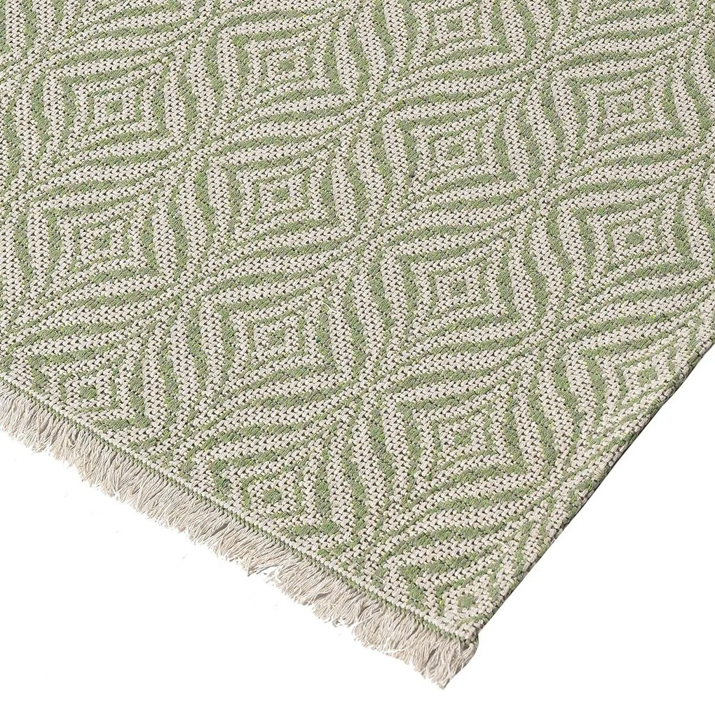 Χαλί βαμβακερό Cocotton 9228 125x180 Μέντα 125x180      Beauty Home