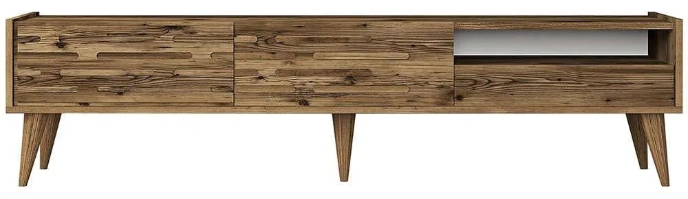 Έπιπλο Τηλεόρασης Valensiya 845HCT5352 180x45x35cm Walnut