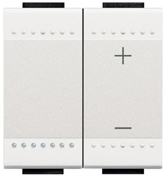 Διακόπτης Ρυθμιστή Φωτισμού Dimmer 20-600W 2 ΣΤ Λευκό Bticino N4408N Legrand-N4408N-Λευκό N4408N