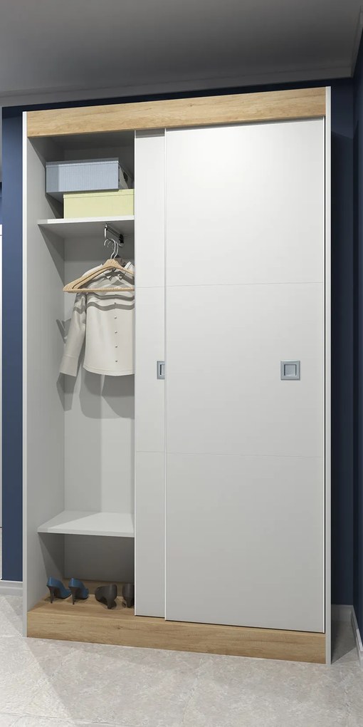 Σύνθεση εισόδου ξύλινο ARTSTIN 1 120x211x41 DIOMMI 42-016 DIOMMI-42-016