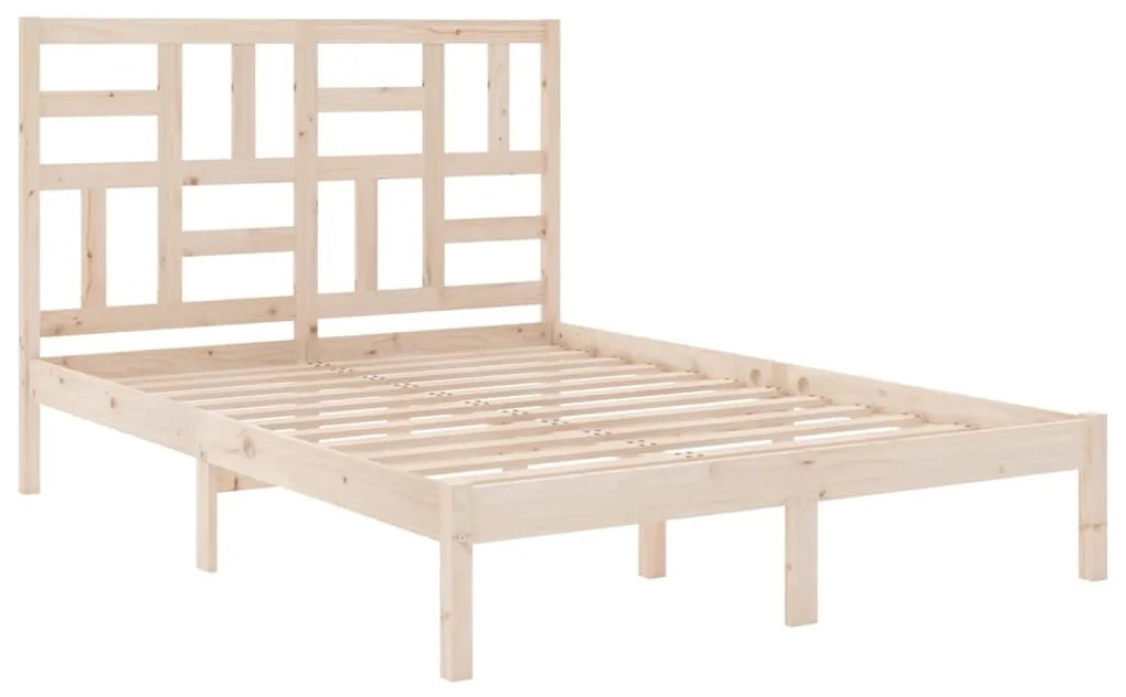 Πλαίσιο Κρεβατιού 150 x 200 εκ. Μασίφ Ξύλο King Size 3105955