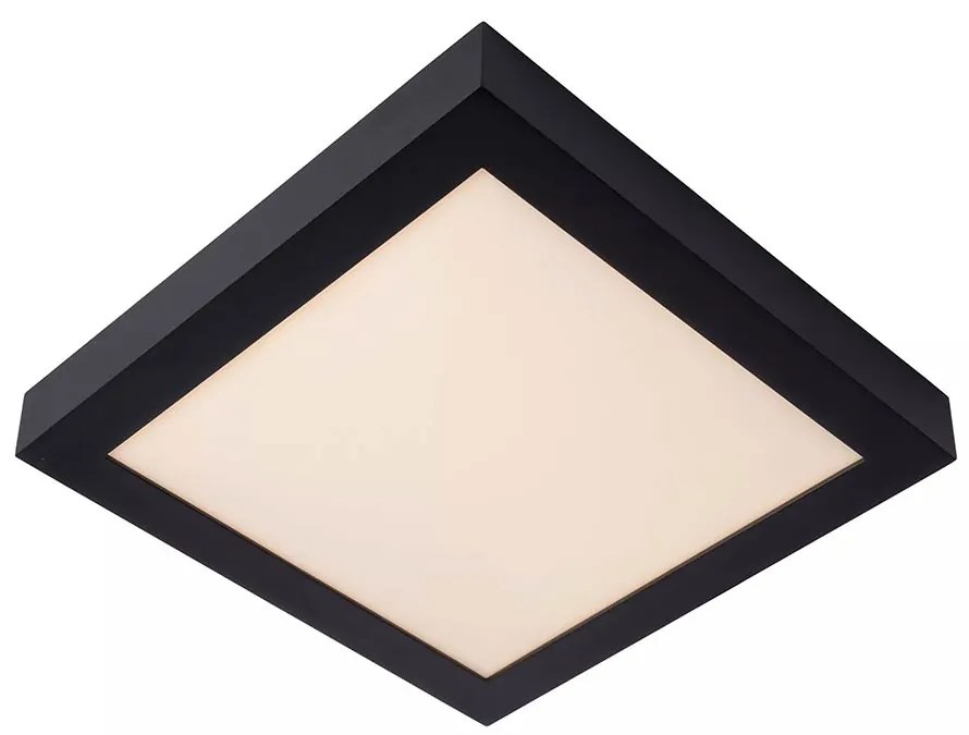 Φωτιστικό Οροφής Lucide 28117-30-30 BRICE-LED Μαύρο Ματ (Black Mat) 3000 K